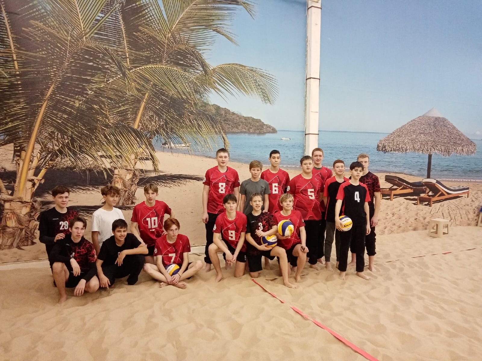 Первенство Удмуртии по пляжному волейболу среди юношей.