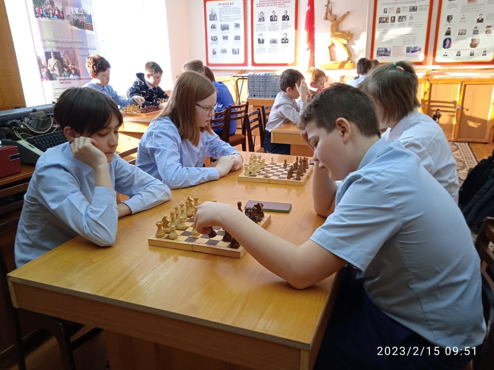 Шахматный турнир для учащихся 1-11 классов.